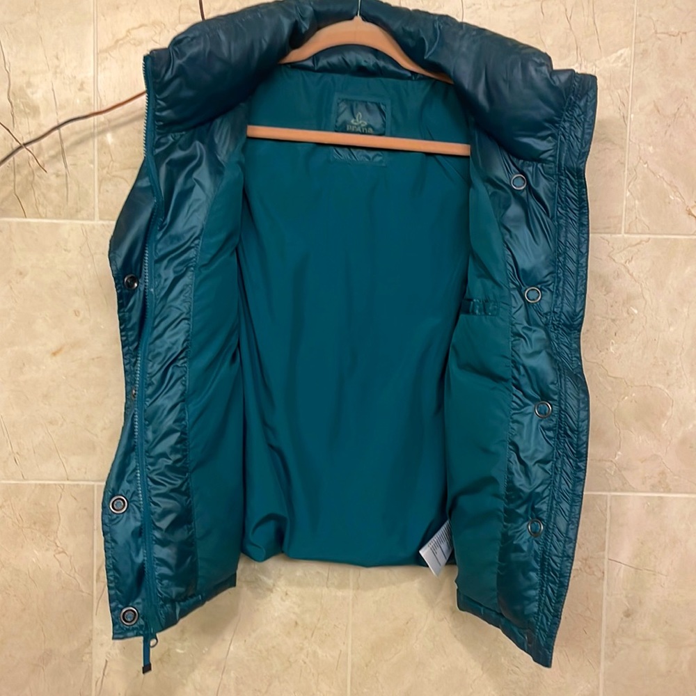 Prana Down Vest - Emerald Green - XS - Picture 8 of 11